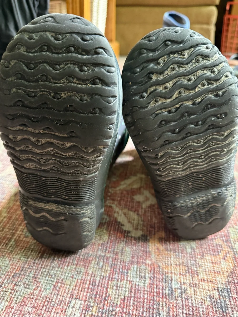 Bogs Kids Grey Teal Classic Plus Waterproof Pull-On winter boots size 3